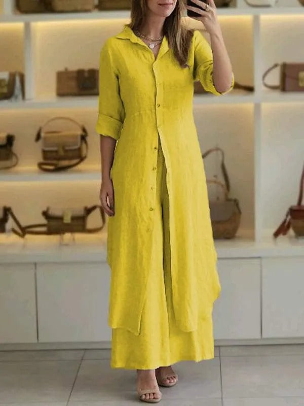 Svea Linen Two-Piece Set