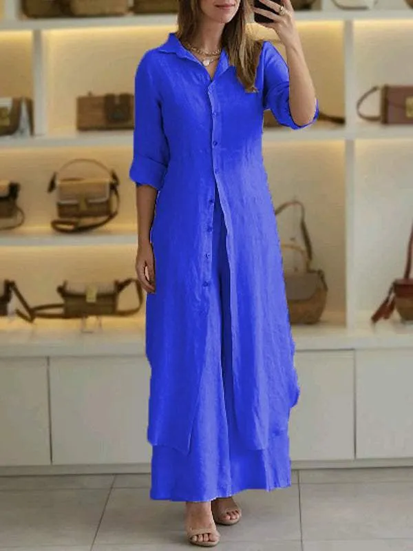 Svea Linen Two-Piece Set
