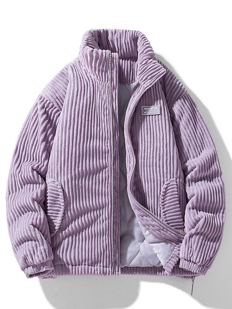 Krohn-e | Corduroy Pufferjacke Herren Winter
