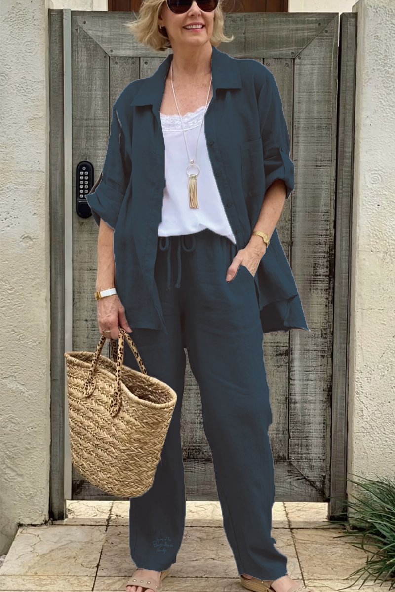 Entspanntes Zweiteiler-Set Eila