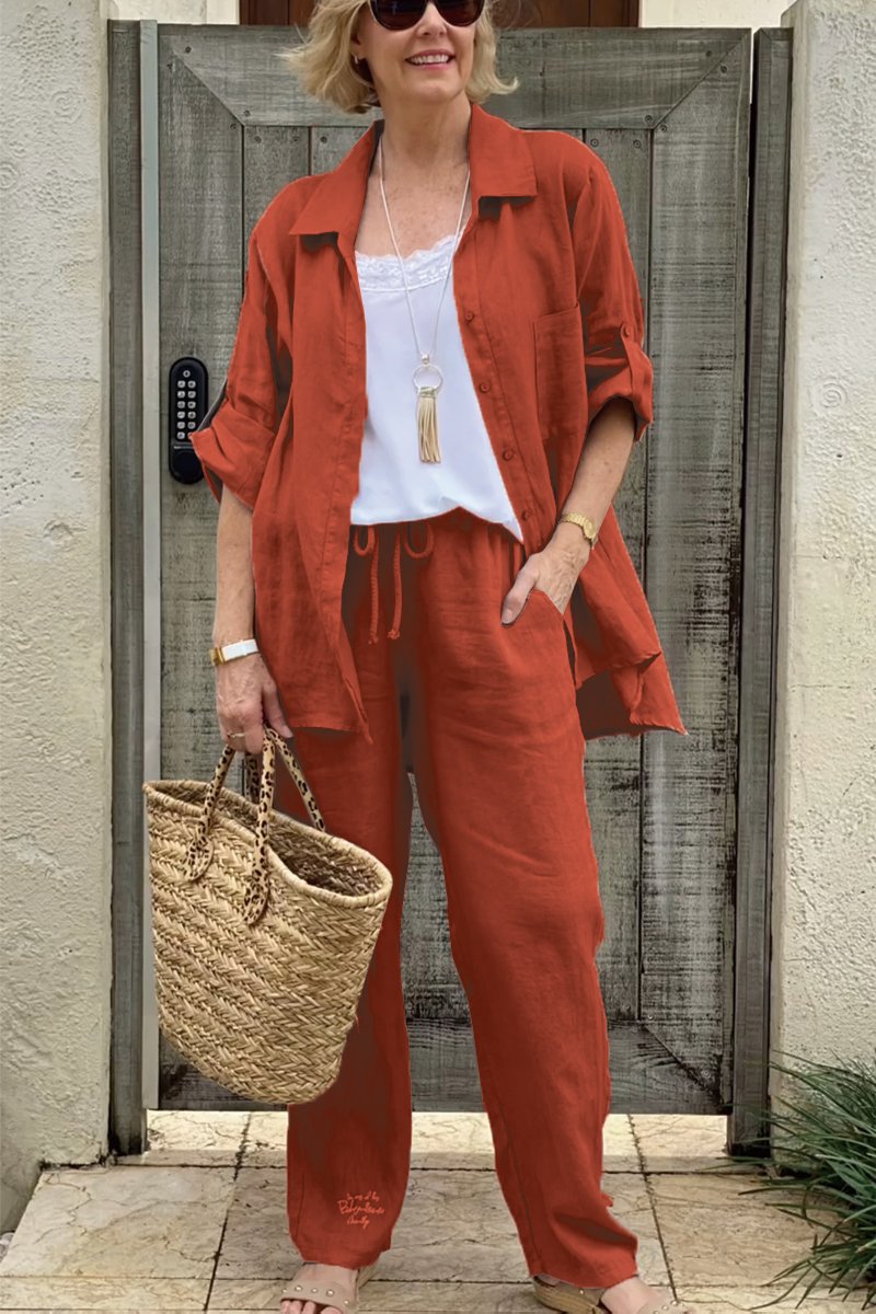 Entspanntes Zweiteiler-Set Eila