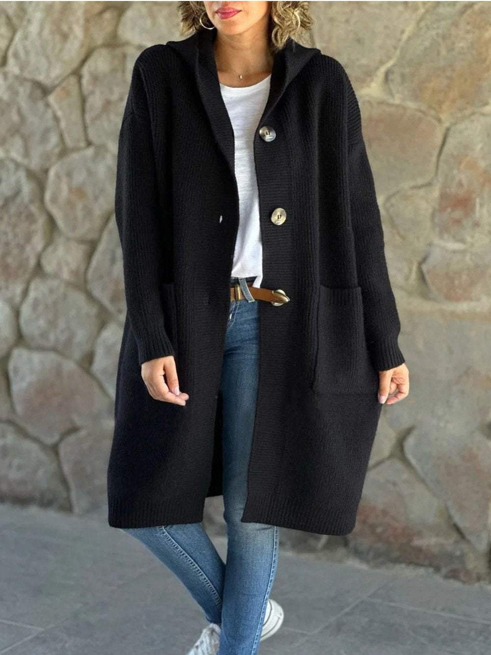 Krohn-e | Strick Hoodie Jacke für Frauen Herbst Edition