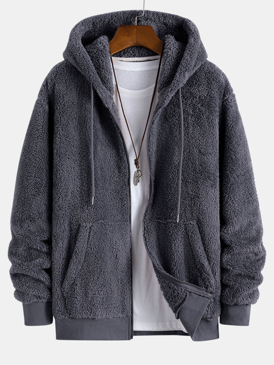 Krohn-e | Plüsch - Winterjacke für Herren