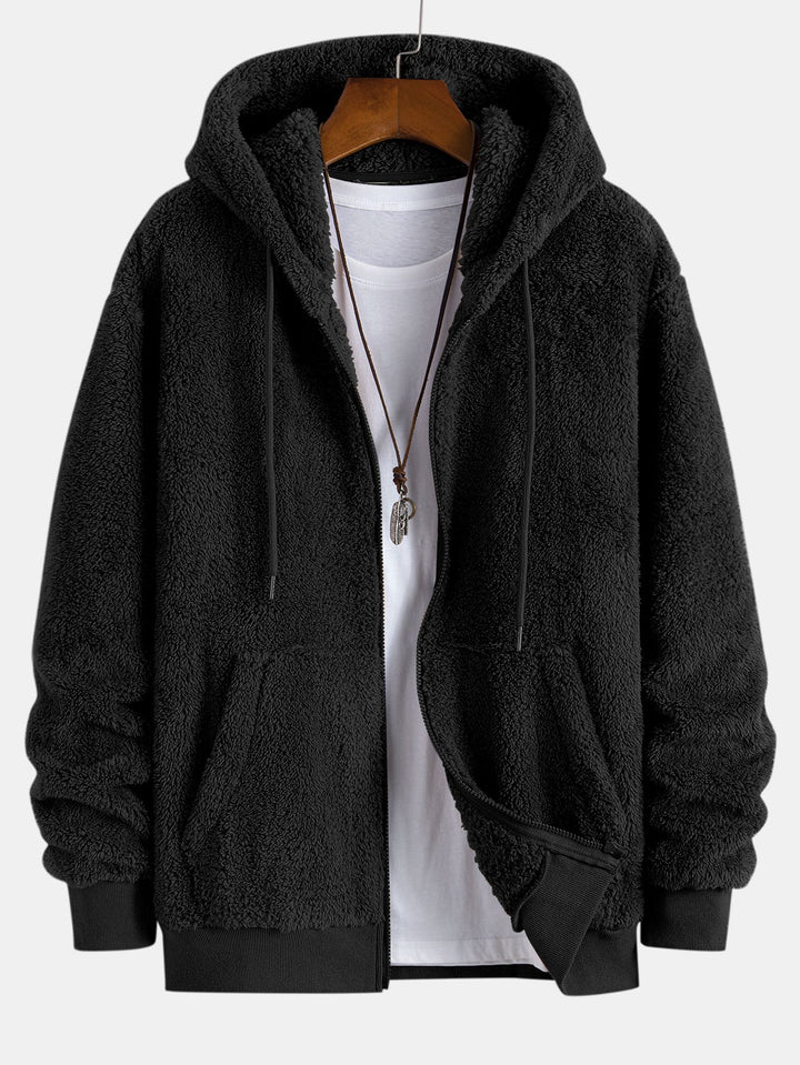 Krohn-e | Plüsch - Winterjacke für Herren