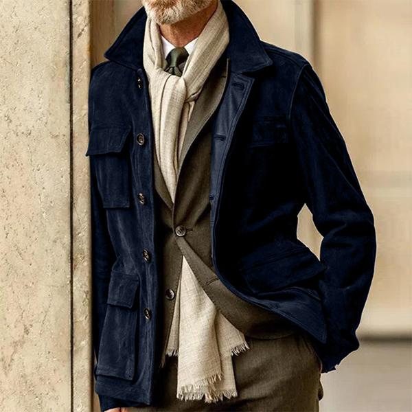 Krohn-e | Winterjacke Aus Wildleder