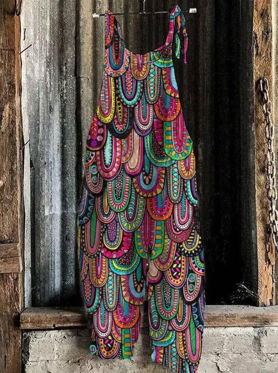 Damen Jumpsuit Henrietta mit Druck