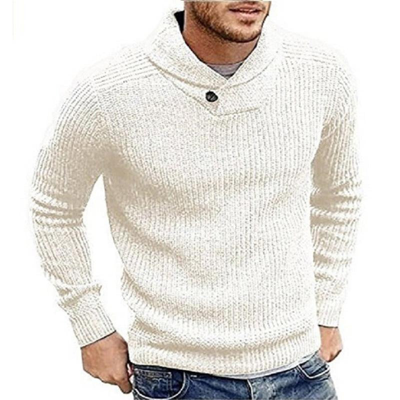 DAVE: Herrenpullover in Uni