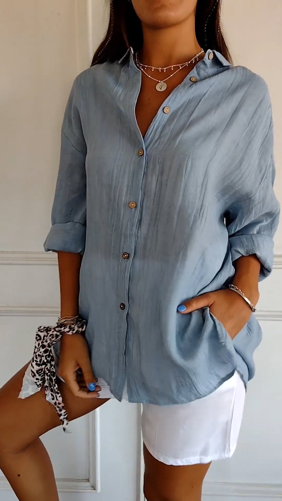 Saskia: Ein elegantes Damenhemd