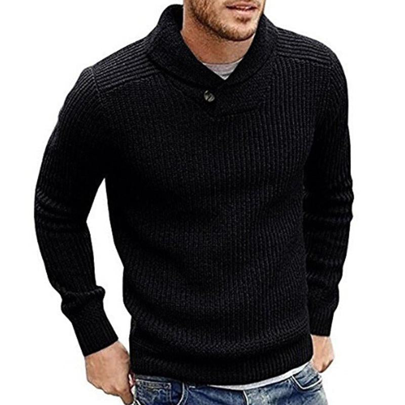 DAVE: Herrenpullover in Uni