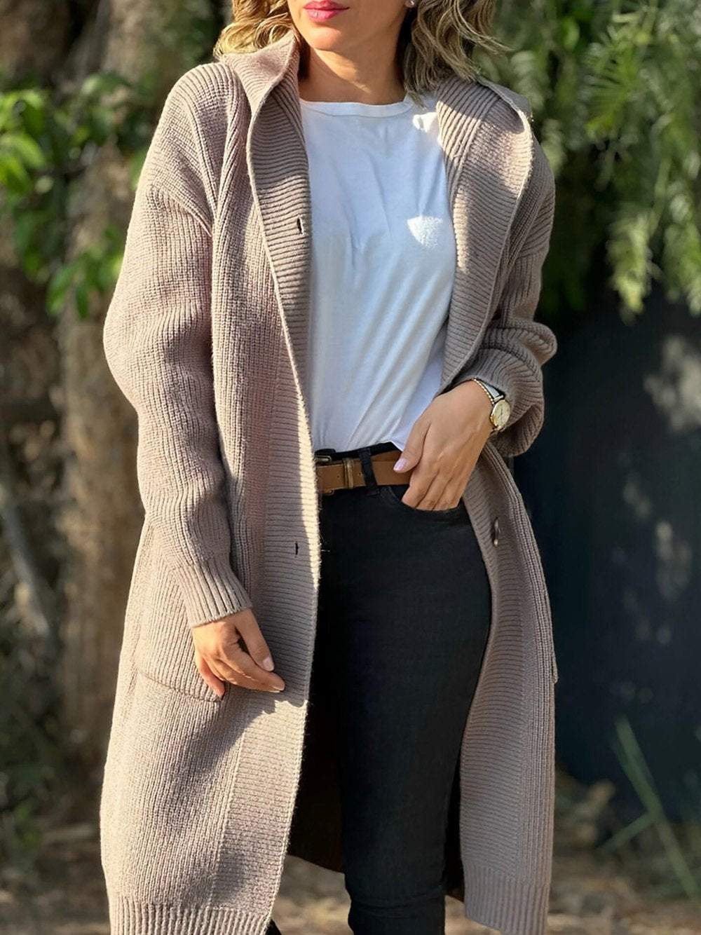 Krohn-e | Strick Hoodie Jacke für Frauen Herbst Edition