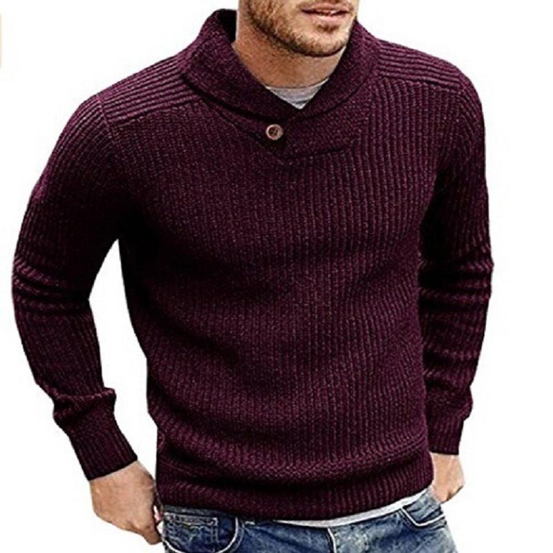 DAVE: Herrenpullover in Uni
