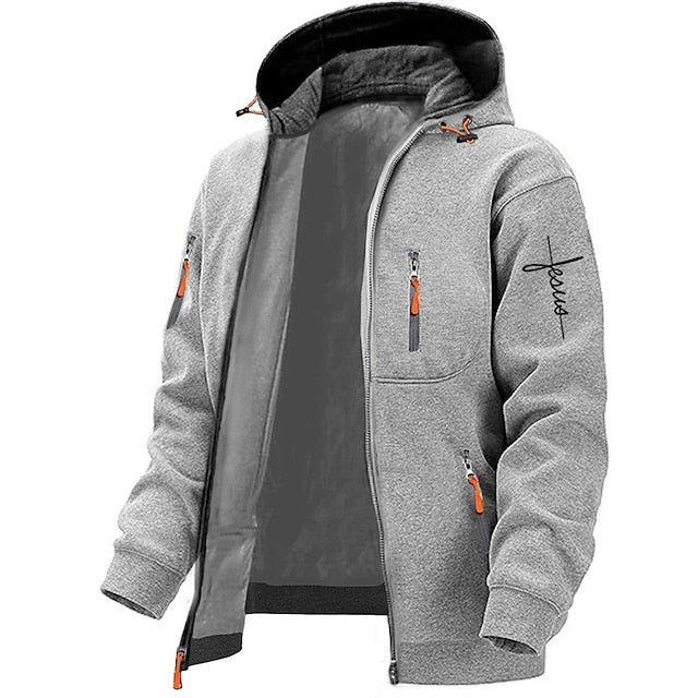 Krohn-e | Freizeit Herren Hoodie mit Grafik