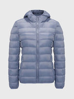 Krohn-e | Winter Gepolsterte Jacke mit Kapuze und Reißverschluss