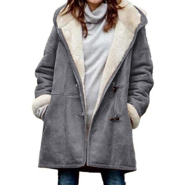 Bequeme Winterjacke Larissa im klassischen Stil