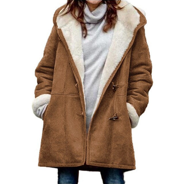 Bequeme Winterjacke Larissa im klassischen Stil