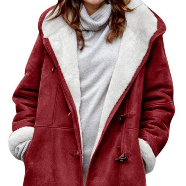 Bequeme Winterjacke Larissa im klassischen Stil