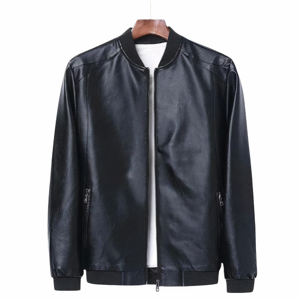 Männer Lederjacke im klassischen Stil - Lyam