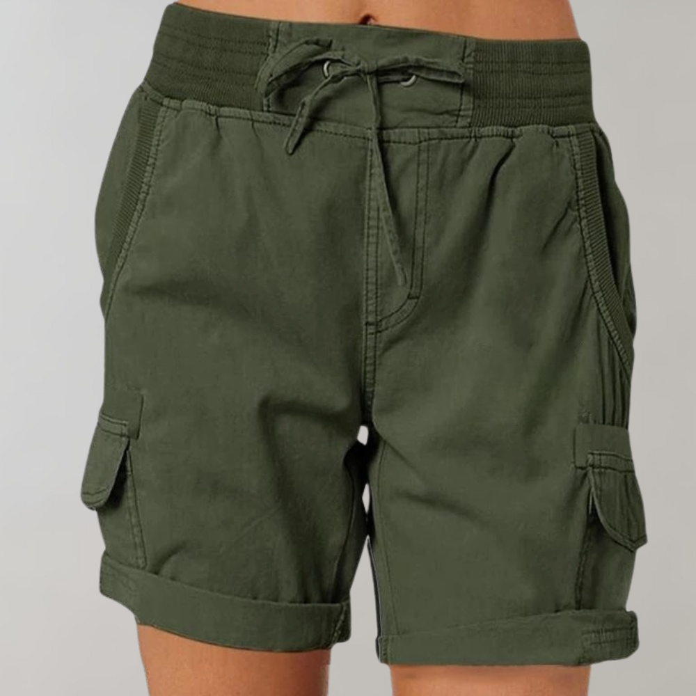 Damen Sommer Cargo Shorts - Modell Seraphina