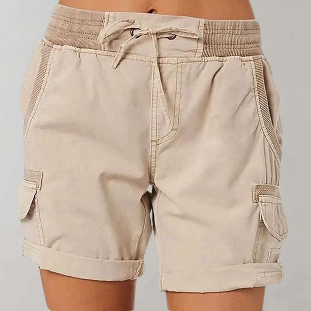 Damen Sommer Cargo Shorts - Modell Seraphina