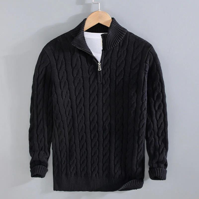 Levin: Klassischer Herrenpullover aus Strick