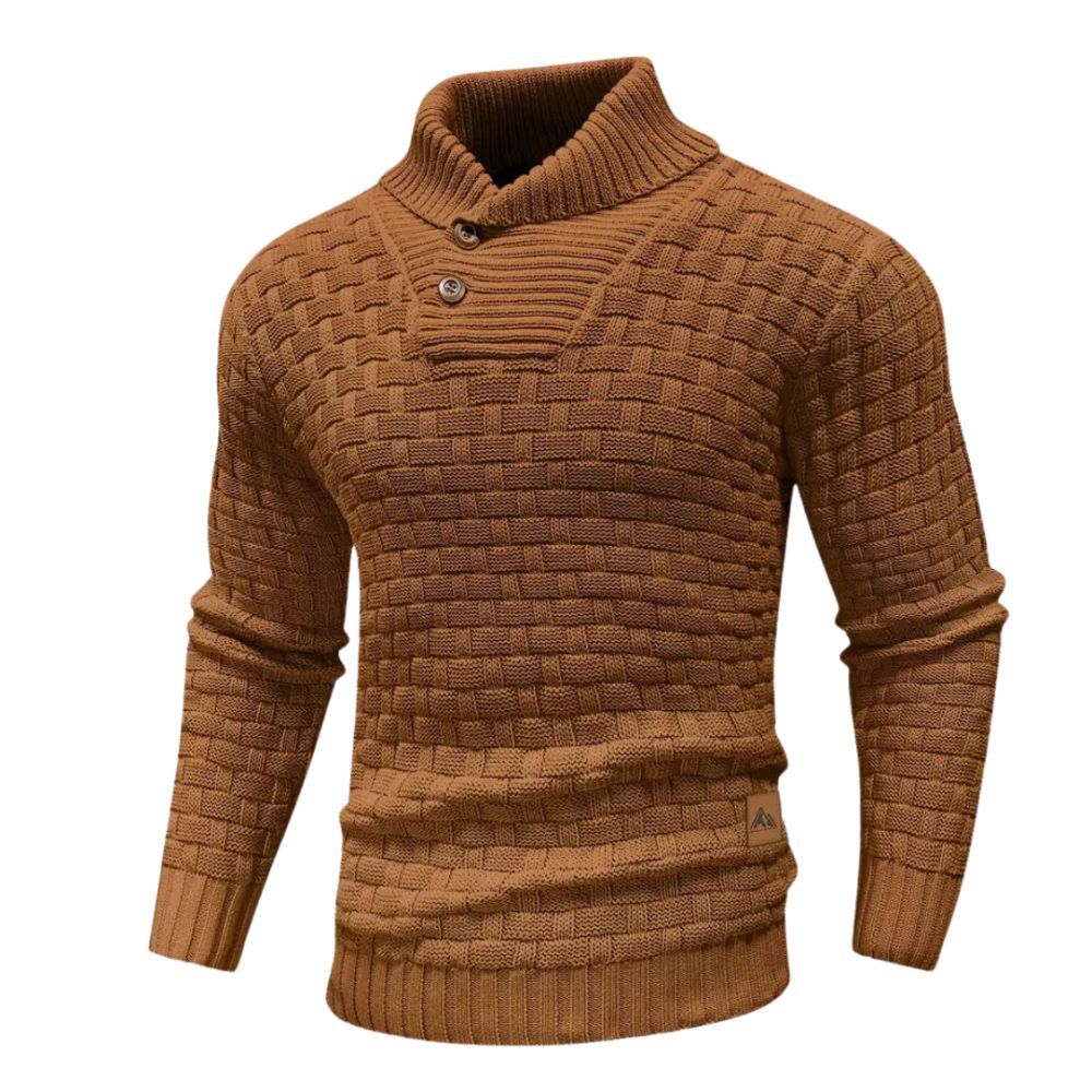 Männerpullover im klassischen Stil - Uwe