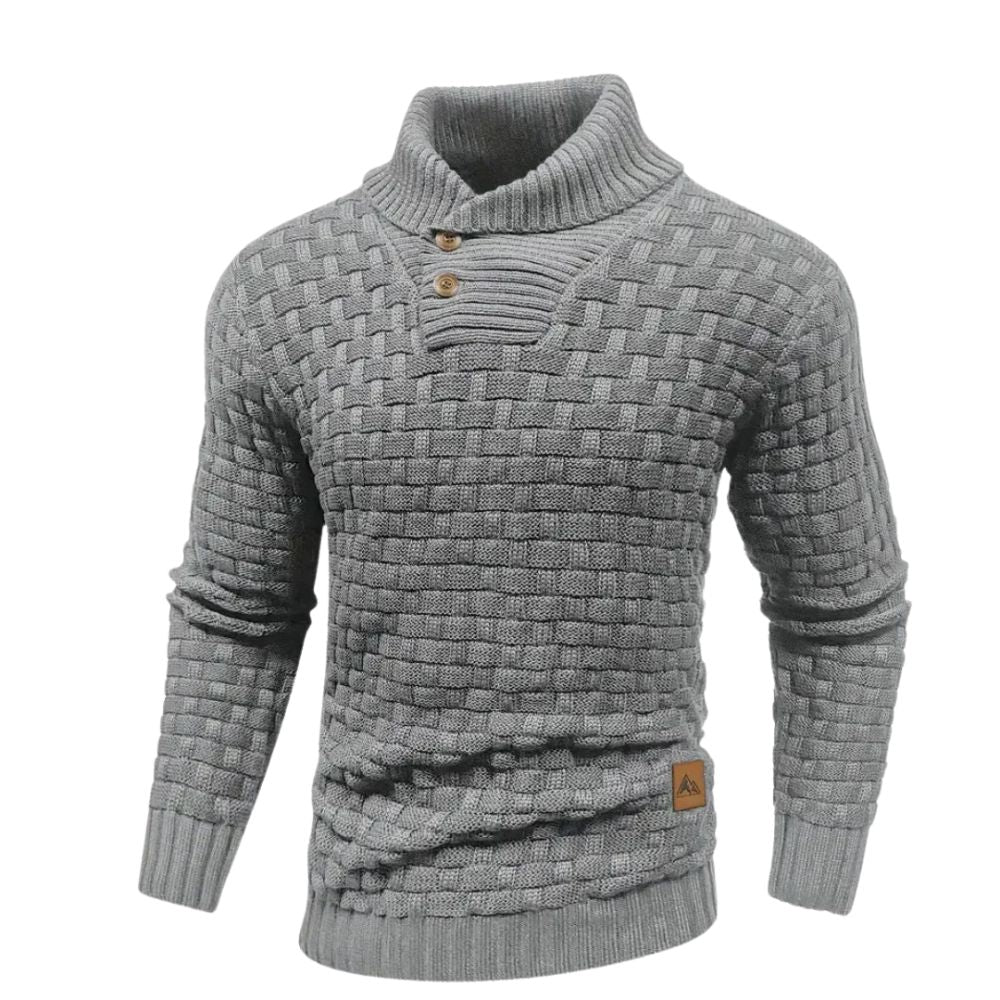 Männerpullover im klassischen Stil - Uwe