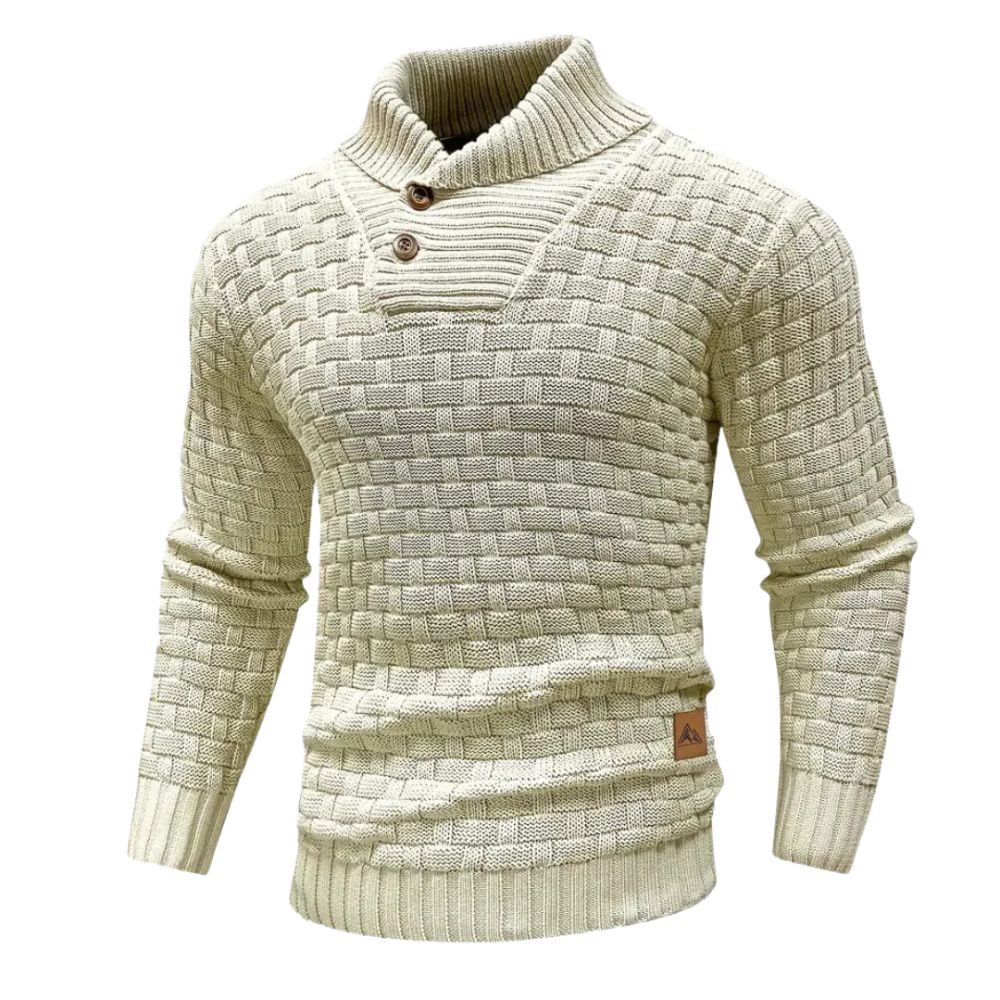 Männerpullover im klassischen Stil - Uwe