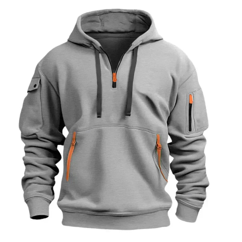 Hochwertiger Baumwoll-Hoodie von Fudus im Streetwear-Stil