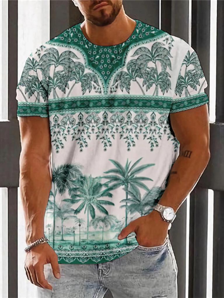 Herren Sommerhemd im klassischen Boho-Stil - Masson