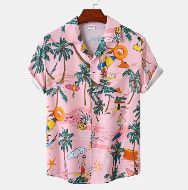 Klassische hawaiianische Hemd, Modell Henry