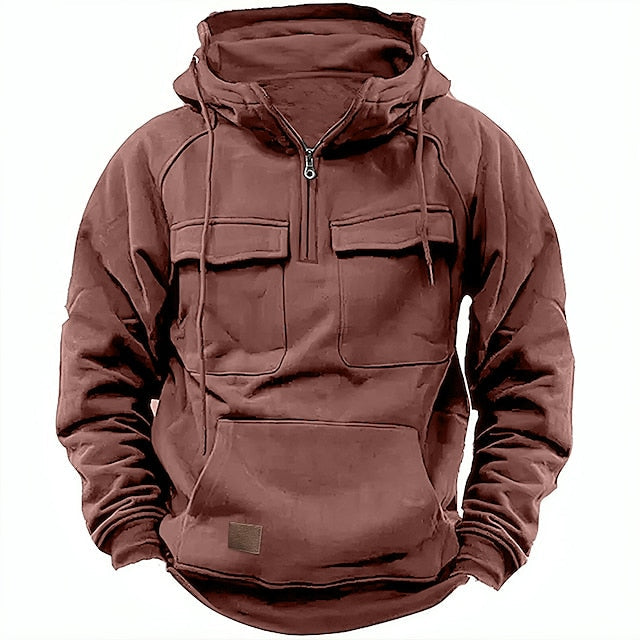 Michel™ - Weicher Wollpullover mit Zipper für den Winter