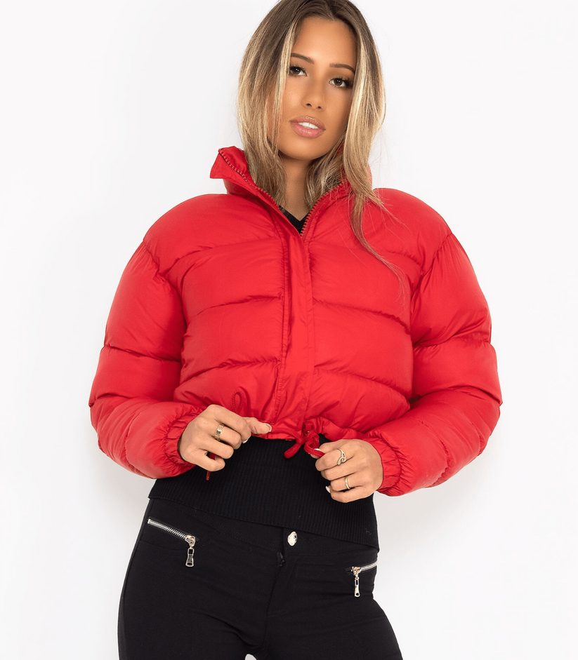 Krohn-e | Pufferjacke mit Kordelzug Tragen