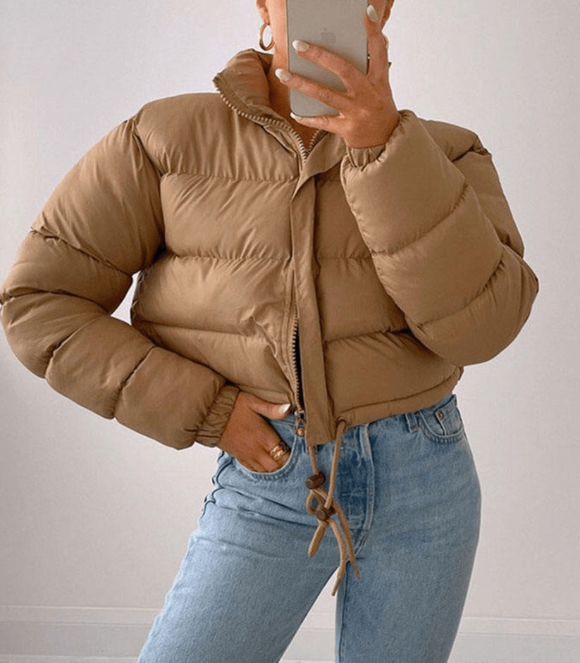 Krohn-e | Pufferjacke mit Kordelzug Tragen