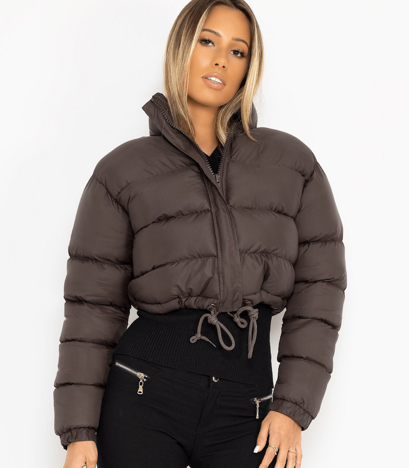 Krohn-e | Pufferjacke mit Kordelzug Tragen
