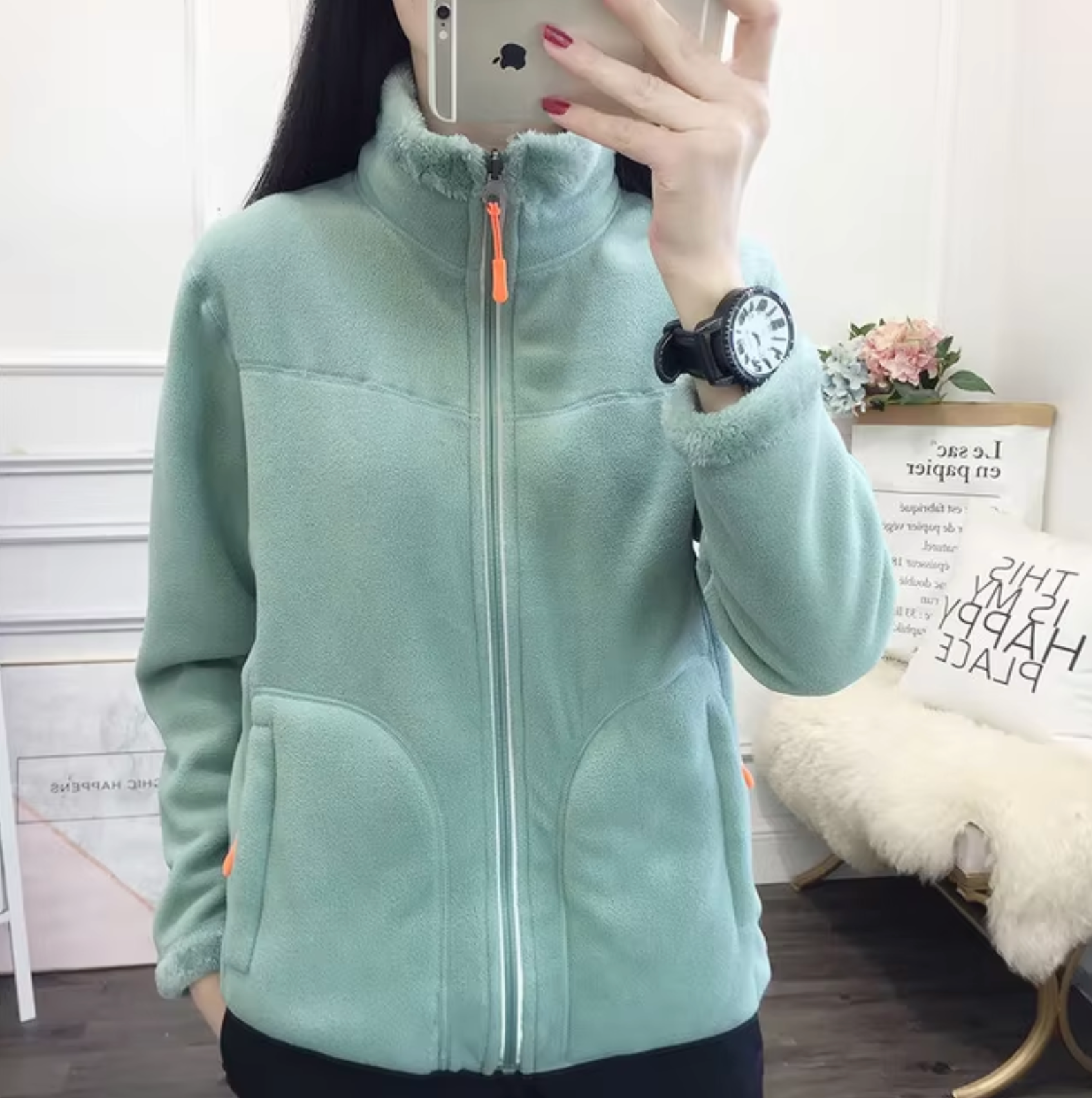 Damen Fleecejacke Kira - warm