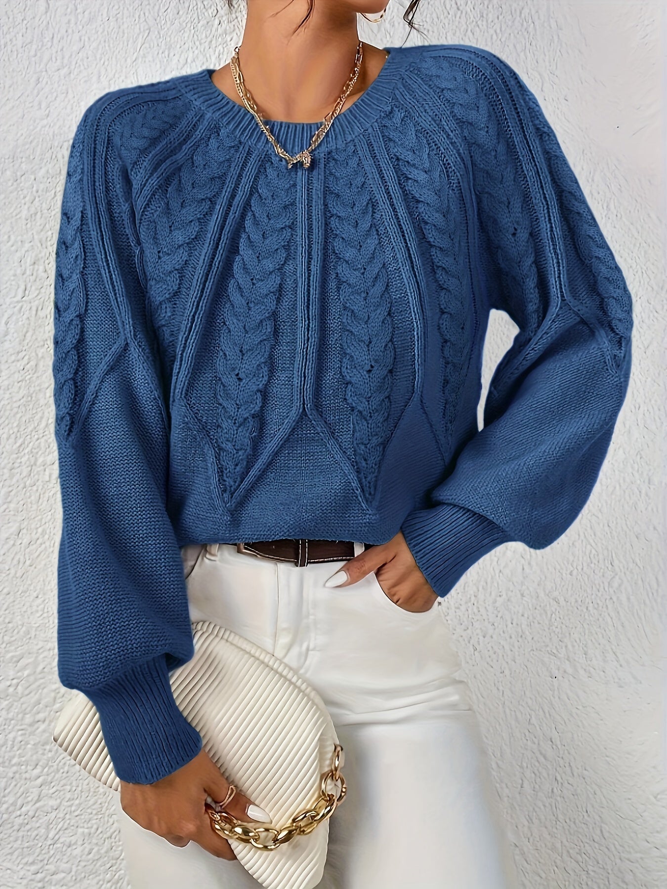 Weicher Strickpullover Merle