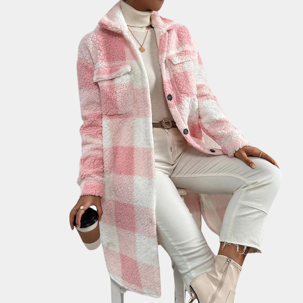 Krohn-e | Leichte Teddyjacke für Damen im Winter