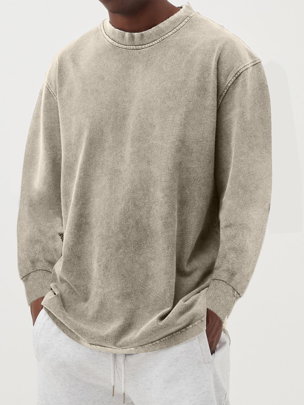 Herren-Pullover mit Rundhals von Neil