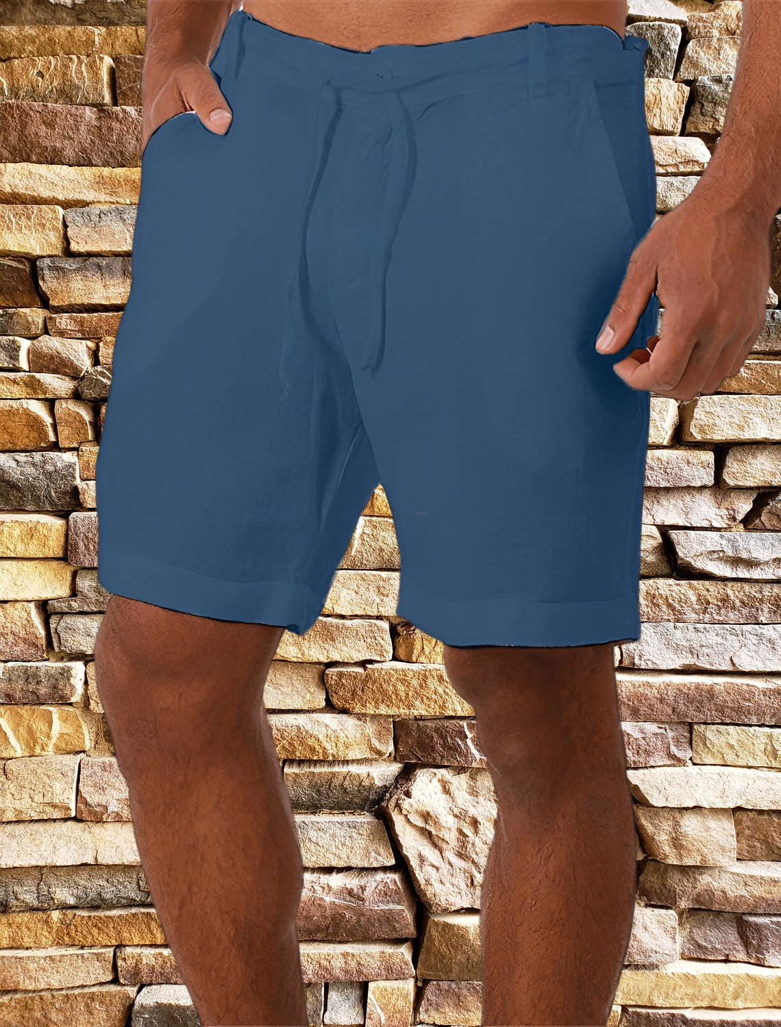 Leinen-Shorts für Herren - Modell Marco