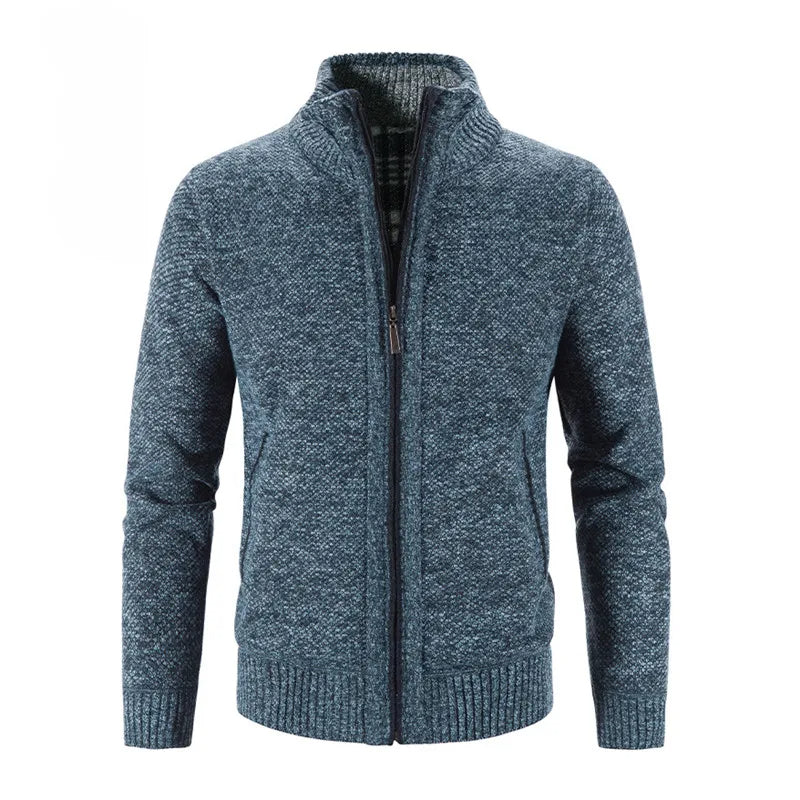 Herren Winterstrickjacke im Casual-Stil - Geroz