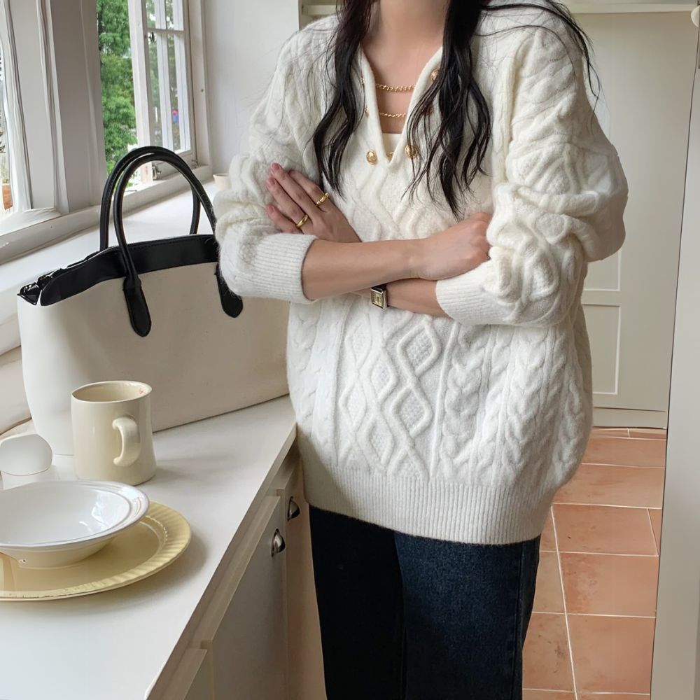 Cooler Damen-Winterpullover Ilonka