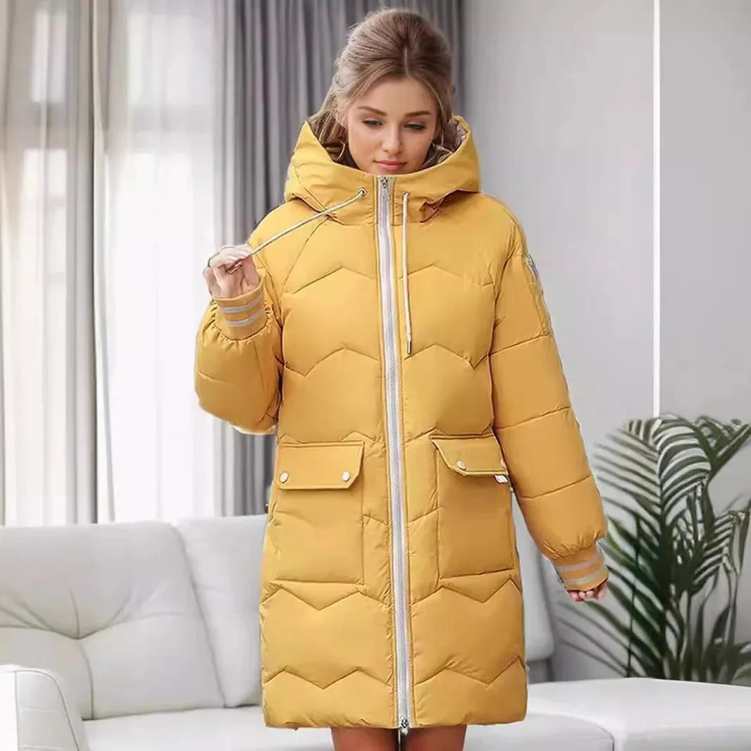 Winterjacke Heike: Lang, warm, mit Kapuze