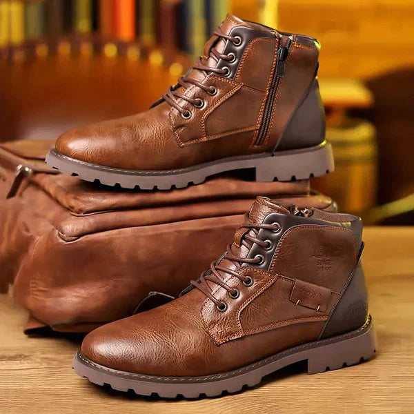 Krohn-e | Einzipper Lederstiefel