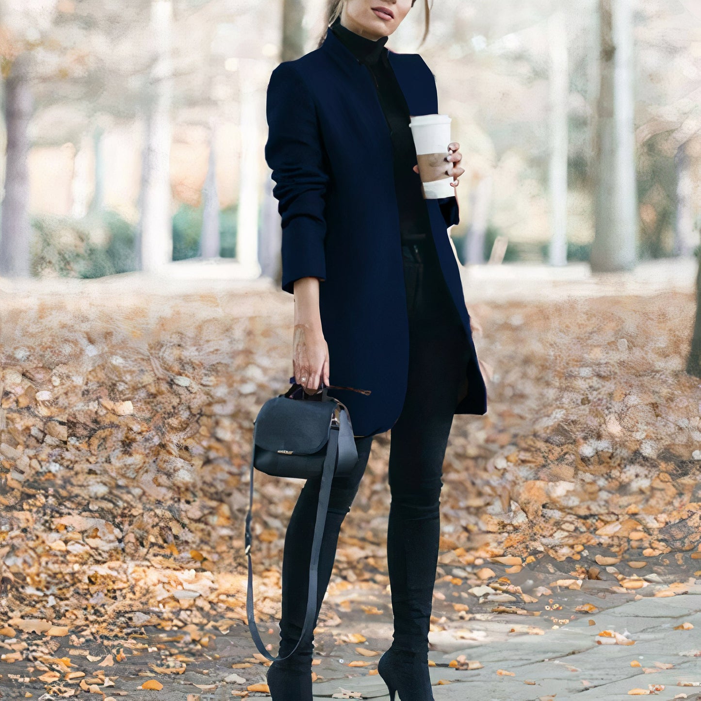 Leichter Wintermantel für Damen – Modell Rixa