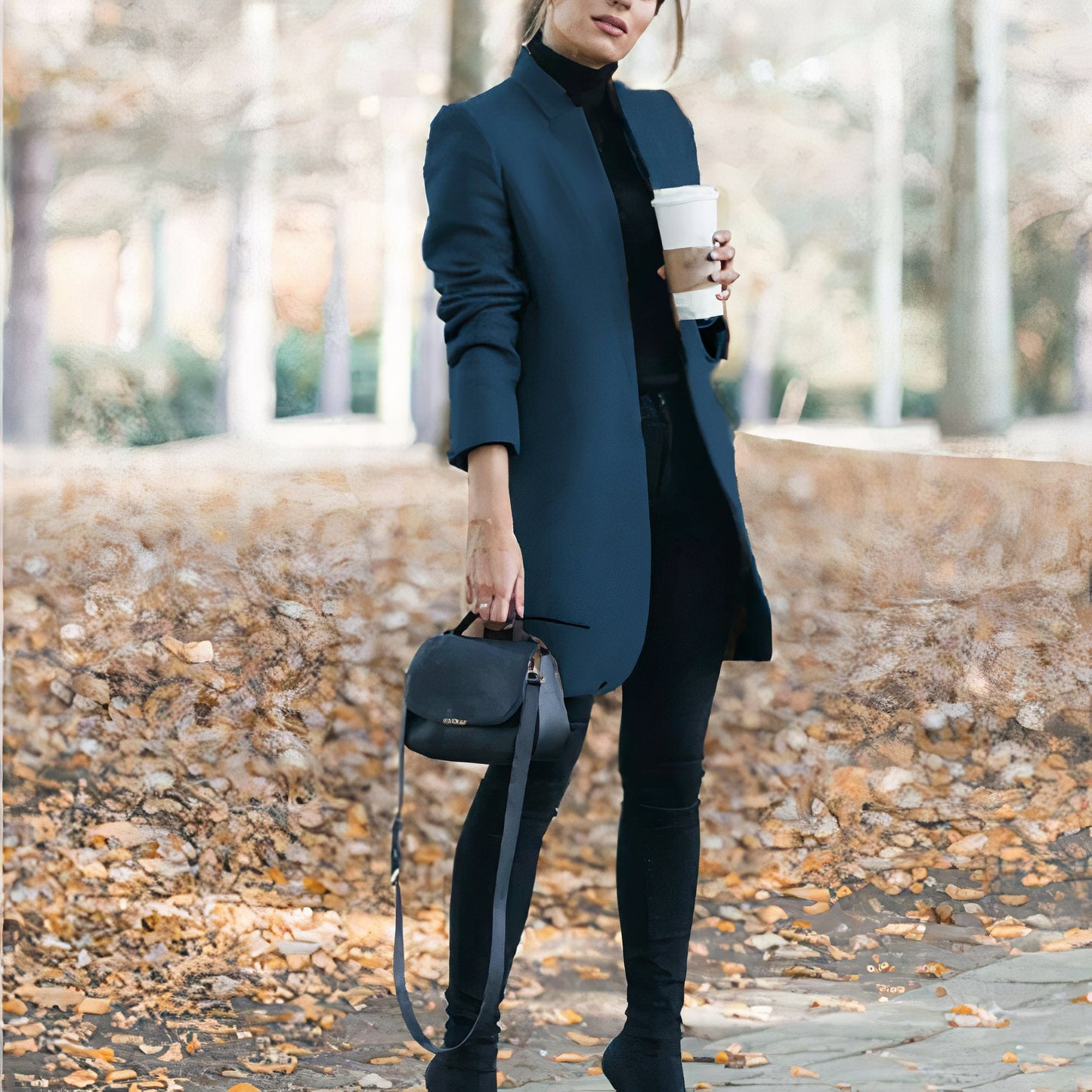 Leichter Wintermantel für Damen – Modell Rixa