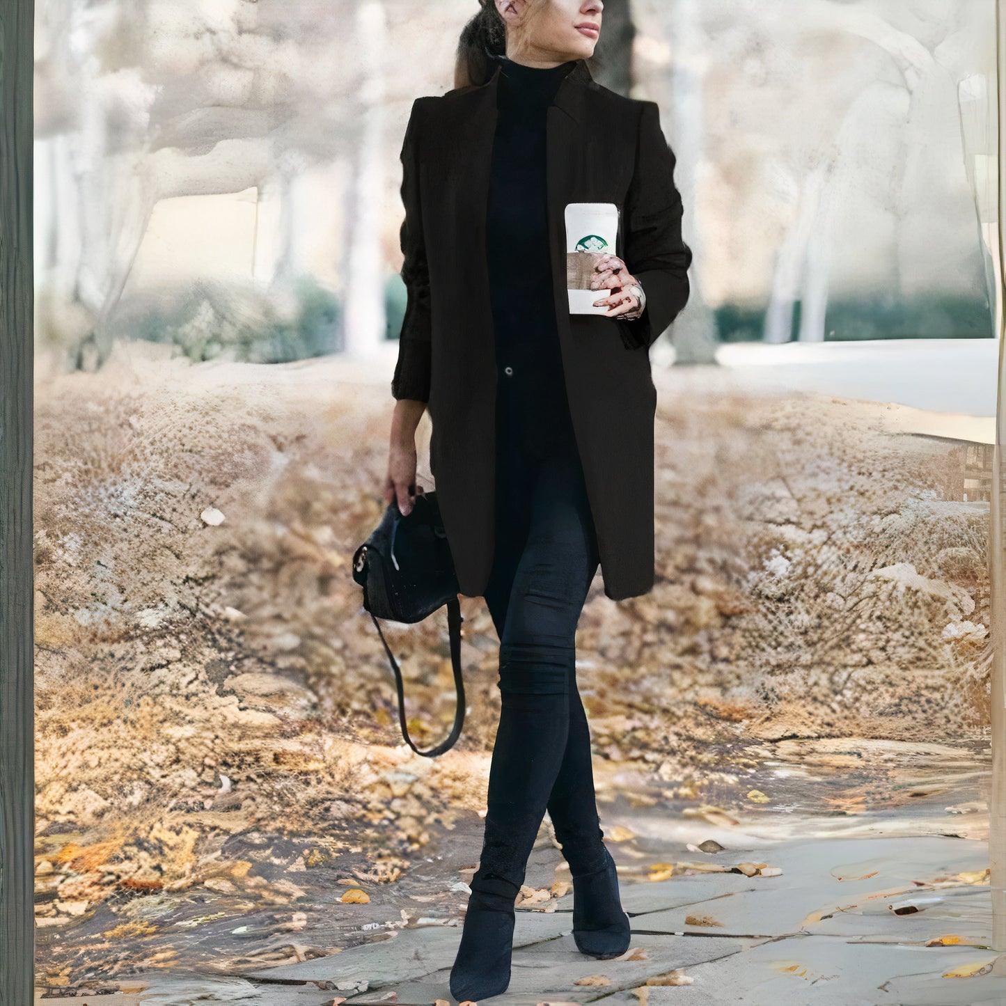 Leichter Wintermantel für Damen – Modell Rixa