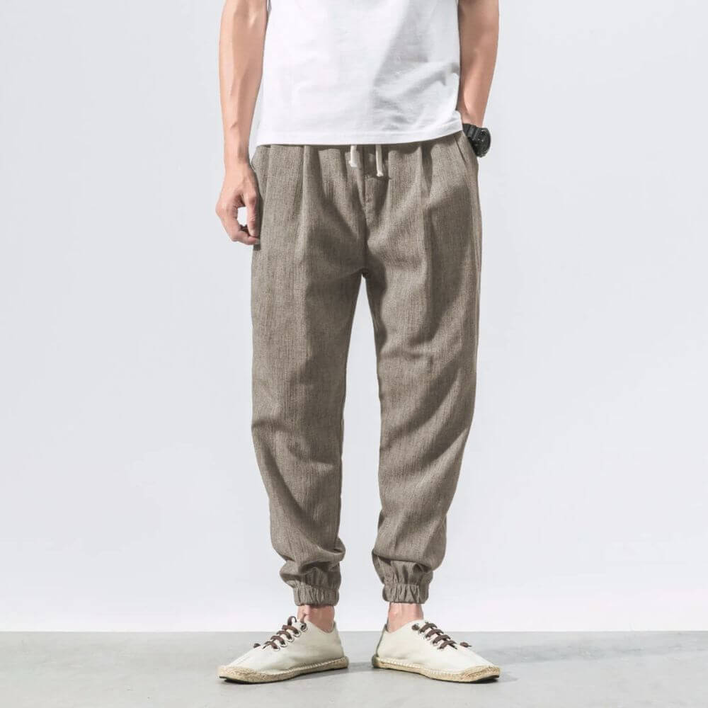 Leichte Herren Leinenhose Kasian