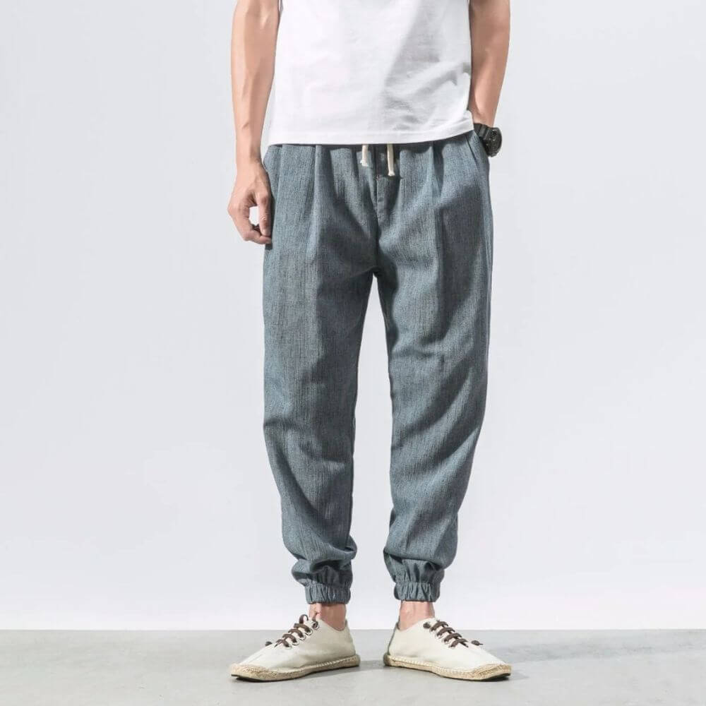 Leichte Herren Leinenhose Kasian