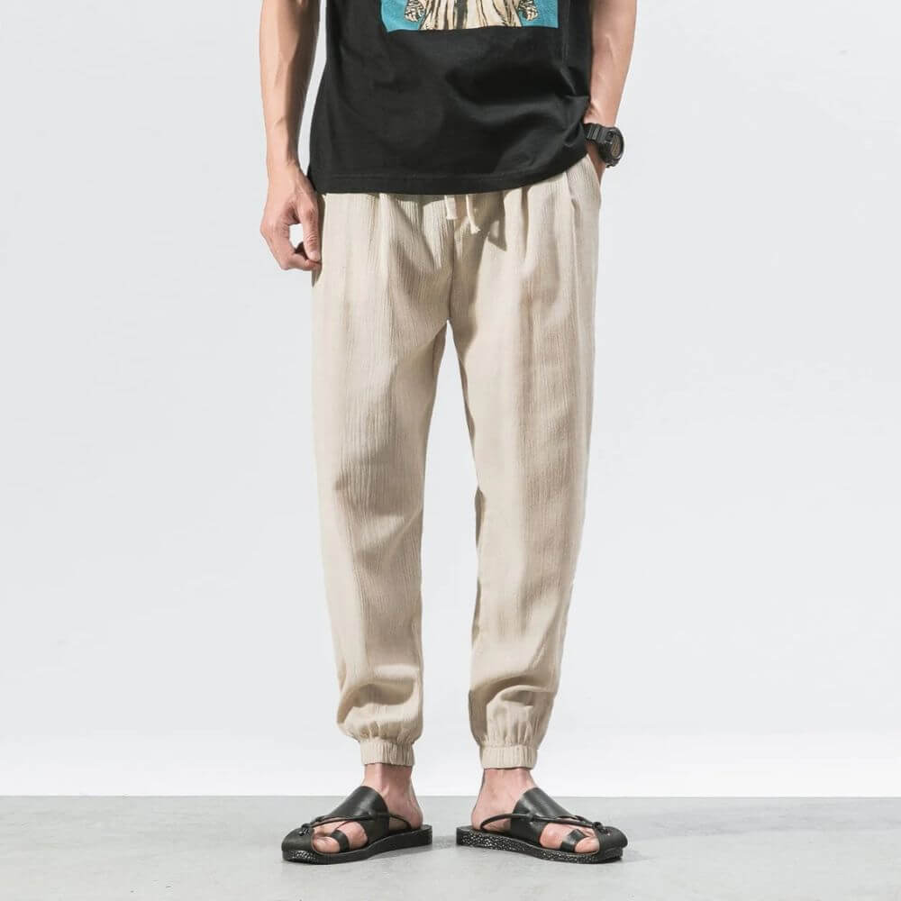 Leichte Herren Leinenhose Kasian
