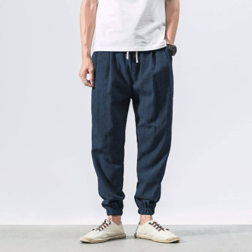 Leichte Herren Leinenhose Kasian
